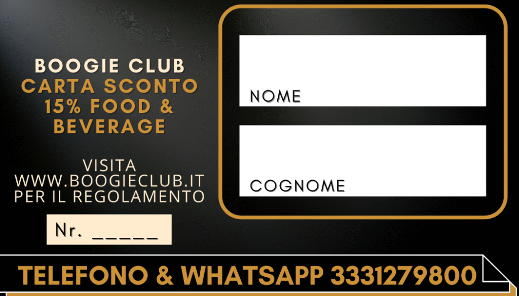 GOLDEN ARTIST CARD